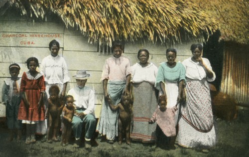 Charcoal Warehouse, Cuba', 1911.