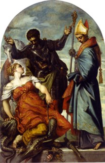 Saint Louis of Toulouse and Saint George, 1552.