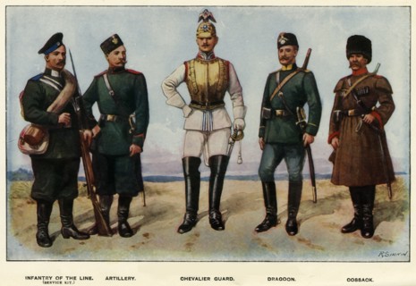 Types of the Russian Army', 1919.