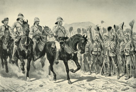 Lord Roberts Cheered By the Troops on his Arrival at Wonder RIver', (1901).