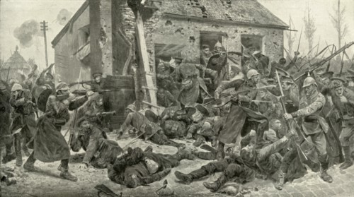The Taking of Landrecies', (1919).