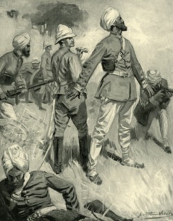 The Devotion of General Roberts's Sikh Orderly at Spingawi', (1901).