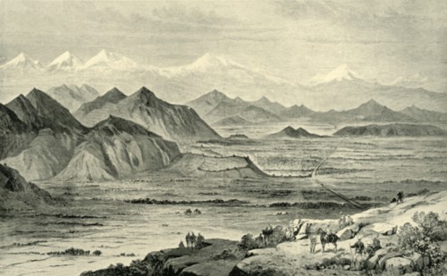 Kabul, Looking North from the Hill above the British Camp at Beni Hissar, October 8, 1879', (1901).