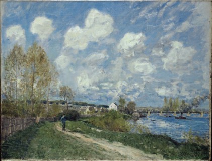Été à Bougival (Summer at Bougival), 1876.