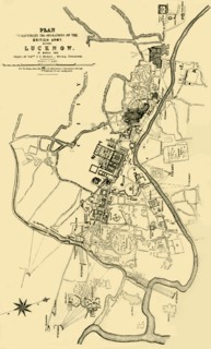 Plan to Illustrate the Operations of the British Army before Lucknow in March 1858', (1901).