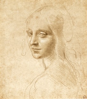 Head and shoulders of a girl, c. 1490.