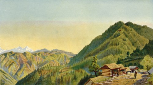 "The Retreat", Mushobra, General Roberts's Home on the Hills Near Simla', 1850s, (1901).