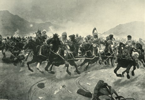 Maiwand - Saving the Guns', (1901).