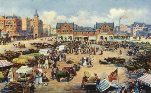Market Square, Johannesburg', 1901.