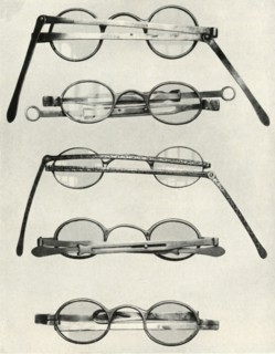 Various types of spectacles...of the late 18th and early 19th centuries, (1934).