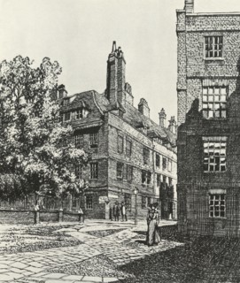 Clifford's Inn in the City of London, 1903, (1934).