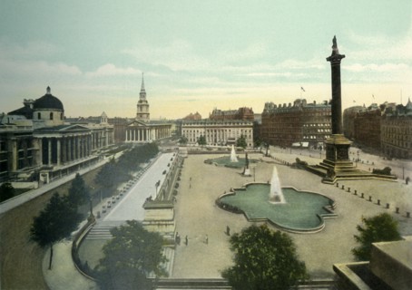 Trafalgar Square', c1900s.
