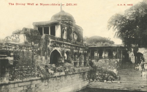 The Diving Well at Niyamudddin's - Delhi'.