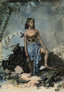 Jeune Fille De Samoa', (Young Samoan Girl), 1900.