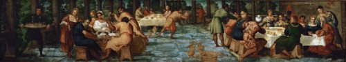 The Feast of Belshazzar, ca 1543.