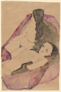 Two Reclining Nudes , 1911.