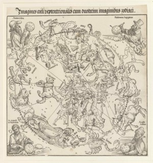 The Northern Celestial Hemisphere, 1515.