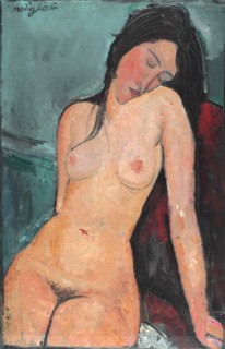 Female Nude , c. 1916.