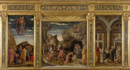 Trittico degli uffizi (Uffizi Triptych), ca 1463-1464.
