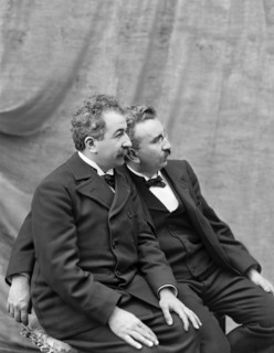Auguste and Louis Lumière, 1895.