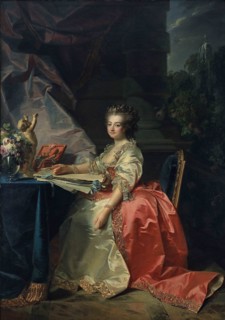 Portrait of Marie Louise of Savoy (1749-1792), Princess of Lamballe, 1780.