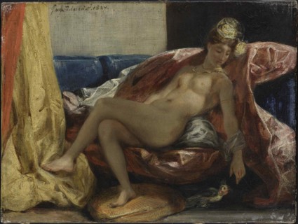 Woman with a Parrot, Between 1826 and 1828.