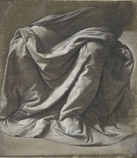 Drapery for a Seated Figure, ca 1478.