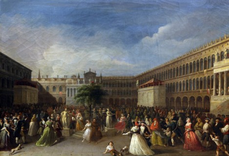 The Tree of Liberty erected in the Piazza San Marco, 4 June 1797, 1797.