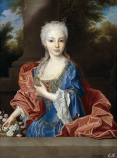 Mariana Victoria of Spain (1718-1781), before 1725.