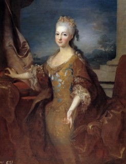Louise Élisabeth d'Orléans (1709-1742), Queen of Spain, 1724.
