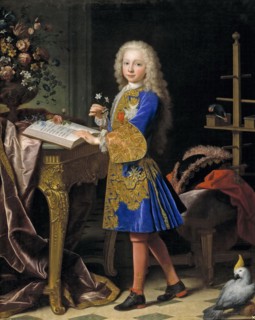 Charles III of Spain as child, 1724.