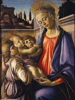 The Virgin and Child with Two Angels, ca 1470.
