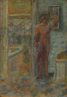 Female nude in an interior, c. 1917.