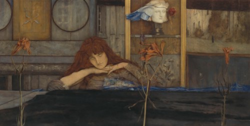 I lock my door upon myself, 1891.