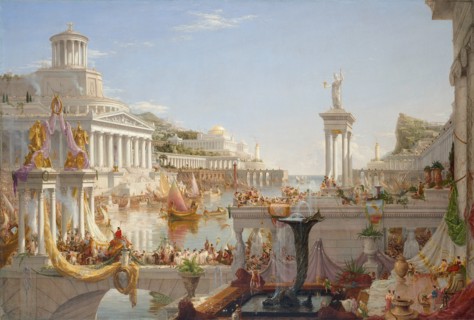 The Course of Empire. The Consummation of Empire , 1836.