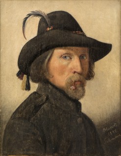 Self-Portrait as Legionnaire, 1848.