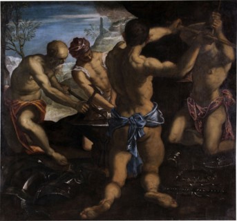 The Forge of Vulcan, 1576-1577.