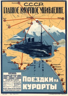 Health resorts at the Black Sea , 1930.