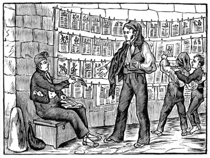 Literatura de Cordel, Barcelona, 1850.