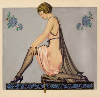 Illustration for the Holeproof Hosiery Company brochure, 1922.