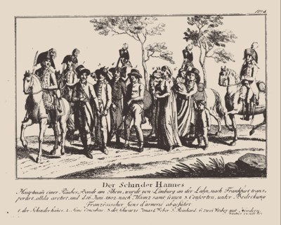 The arrest of Schinderhannes, 1802.
