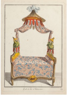 Lit à la Chinoise, ca 1788.