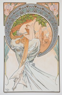 La Poesia (From the series The Arts), 1898.