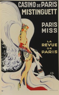 Casino de Paris. Mistinguett. Paris Miss, 1930.