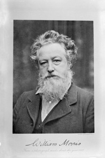 Portrait of William Morris, ca 1887.