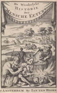 The wonderful history of human eaters by A. Magyrus, 1696.