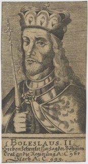 Boleslaus II the Pious, Duke of Bohemia.
