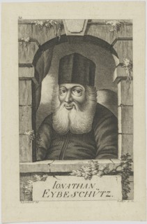 Portrait of Jonathan ben Nathan Eybeschütz (1690-1764) , 1772.