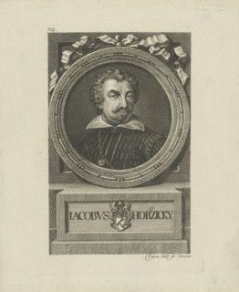 Portrait of Jakub Horcicky z Tepence (1575-1622) .