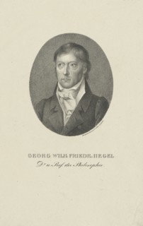 Portrait of Georg Wilhelm Friedrich Hegel (1770-1831).